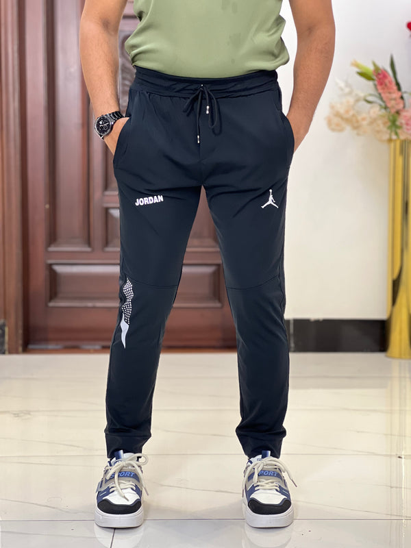 Jord-n Imported Laycra Black Trouser